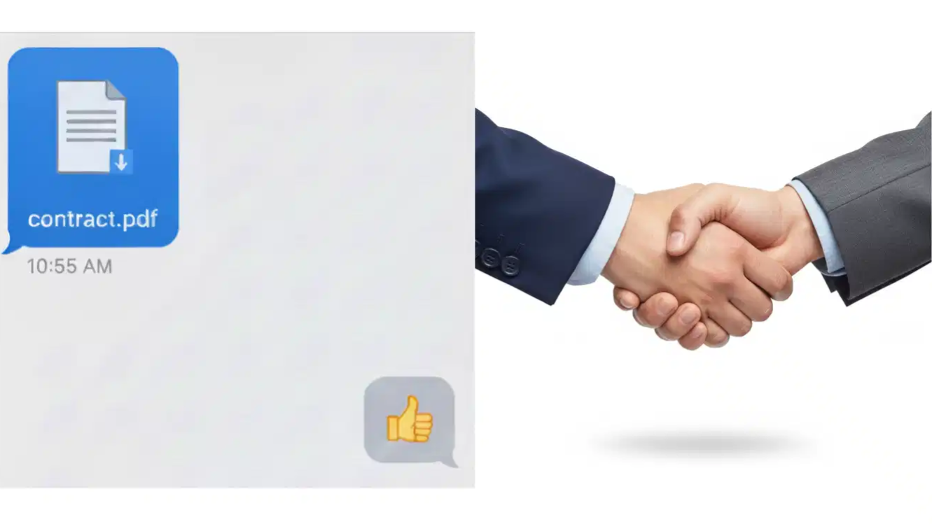 Digital dealings redefined as Court declares 'Thumbs-Up' emoji a valid electronic signature