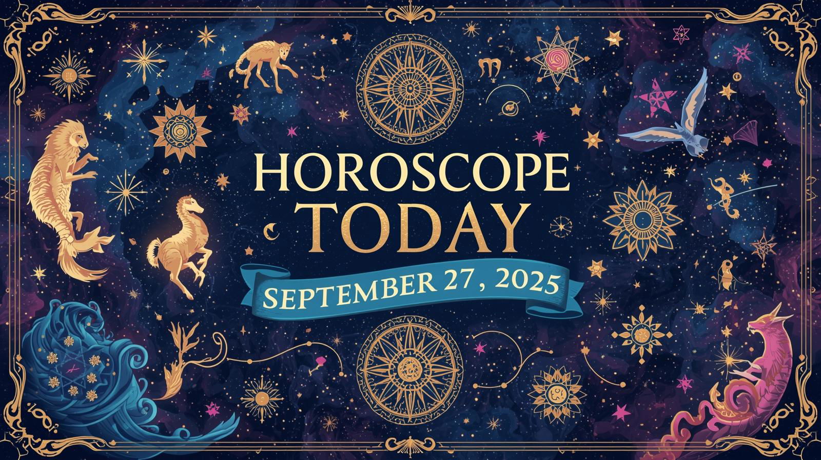 Horoscope Today, September 27, 2025: Which zodiac signs will benefit from the ‘Priti Yoga’ on Maha Panchami?