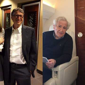 Bill Gates, Noam Chomsky appear in latest Jeffrey Epstein photo release by House Democrats