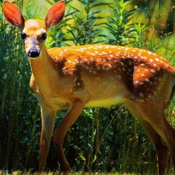 Almost 360° vision- The secret behind a deer’s sharp survival instinct