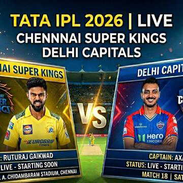 IPL 2026: CSK seals their first win of the season , Stubbs the last hope of Capitals fall down,  check all the LIVE updates here