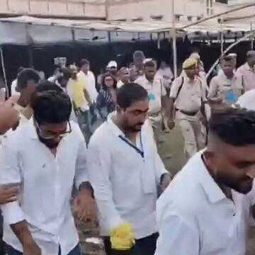 Mud thrown at Raj Chakraborty, ‘thief’ chants ring out as he leaves counting centre