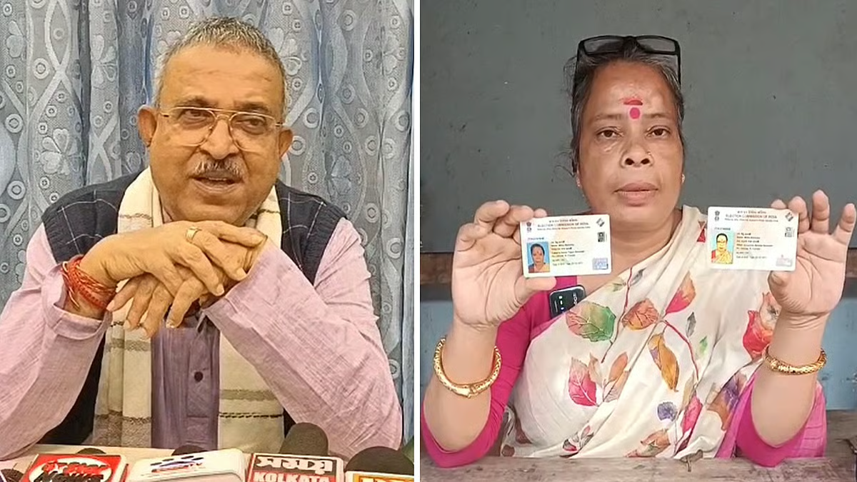 EPIC in two places at once! Trinamool-BJP leaders in the dock, uproar in Baruipur