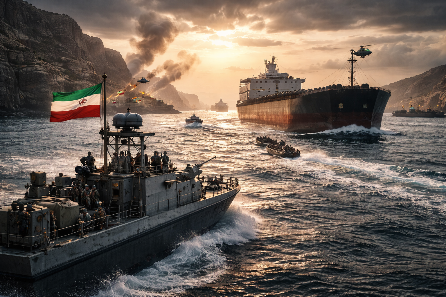 Iran moves to close Strait of Hormuz, sends warning to ships amid escalating conflict