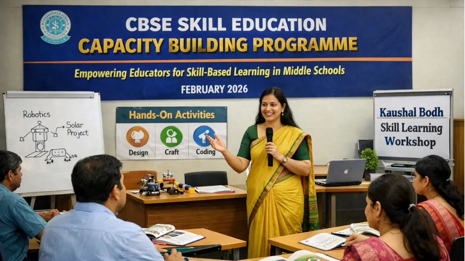 CBSE to begin classroom-focused skill education training for Classes 6–8 teachers in February