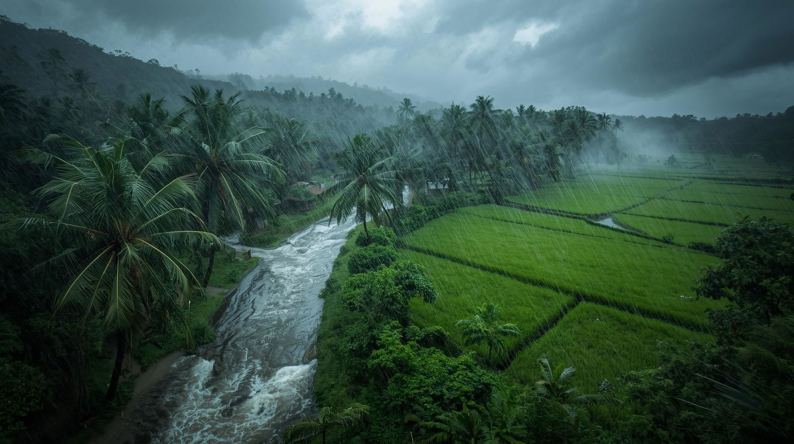 Torrential rains disrupt daily life in southern Kerala, triggering warnings and relief efforts