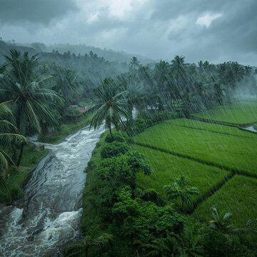 Torrential rains disrupt daily life in southern Kerala, triggering warnings and relief efforts