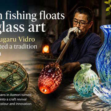 When plastic replaced glass, Aomori's artisans reinvented their craft