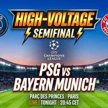PSG vs Bayern Munich UCL semifinal live streaming: When and where to watch the blockbuster clash