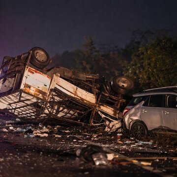 Madhya Pradesh crash: 12 killed, several critical after pickup truck overturns on highway