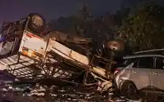 Madhya Pradesh crash: 12 killed, several critical after pickup truck overturns on highway