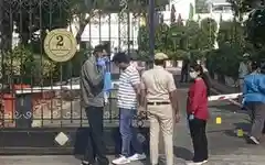 Security scare at Delhi Assembly as masked driver crashes through gate