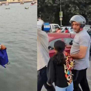 Foreigner films man dumping trash into sea at Gateway of India, sparks online outrage