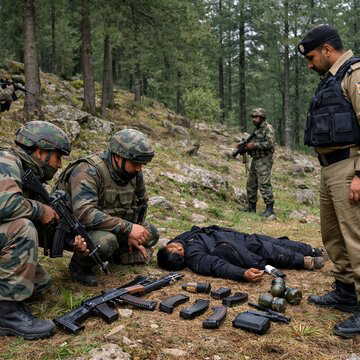 Pakistani terrorist killed in joint Army–J&K Police operation in Uri