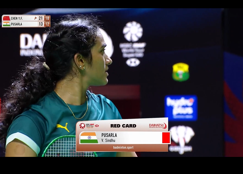 Indonesia Masters 2026: PV Sindhu’s quarter-final ends in red-card drama, Lakshya Sen crashes out