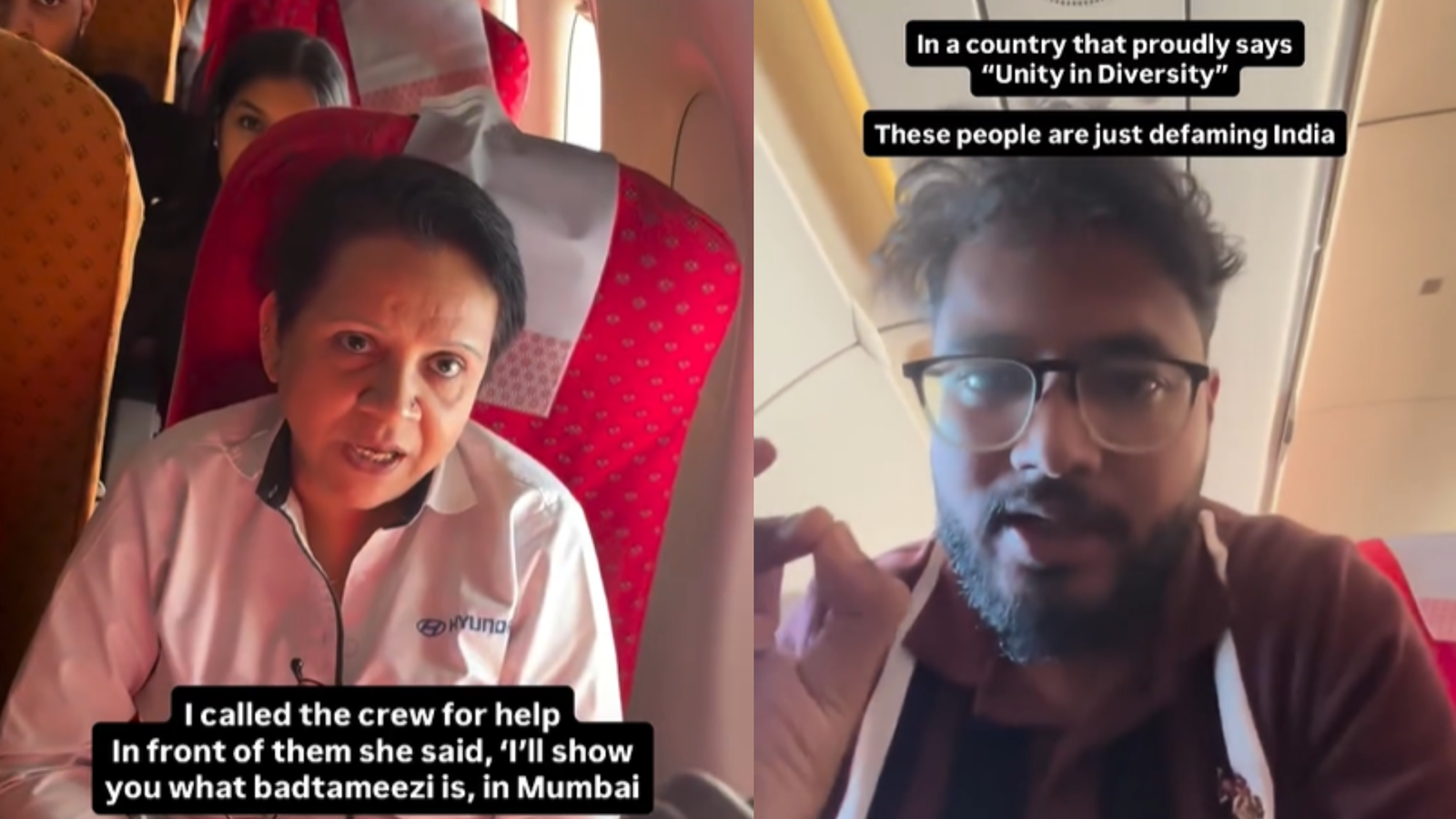 'If you are going to Mumbai, you should know Marathi…,' Man accused of harassment in the middle of an Air India flight