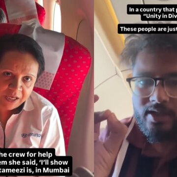 'If you are going to Mumbai, you should know Marathi…,' Man accused of harassment in the middle of an Air India flight