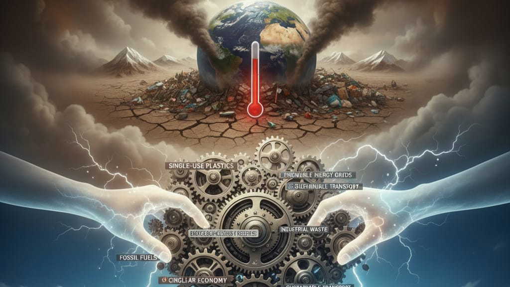 Systemic change needed to control pollution, global warming