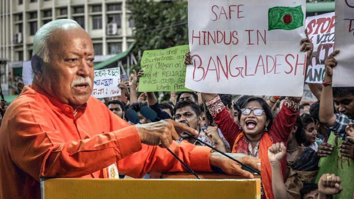 'If 1.25 crore Hindus decide to fight…': Mohan Bhagwat's message to Bangladeshi Hindus at RSS centenary event
