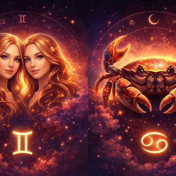 Weekly horoscope Gemini, Cancer: Who will face challenges and who finds balance?