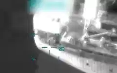 US releases strike footage after targeting vessel carrying Indian crew in Gulf of Oman