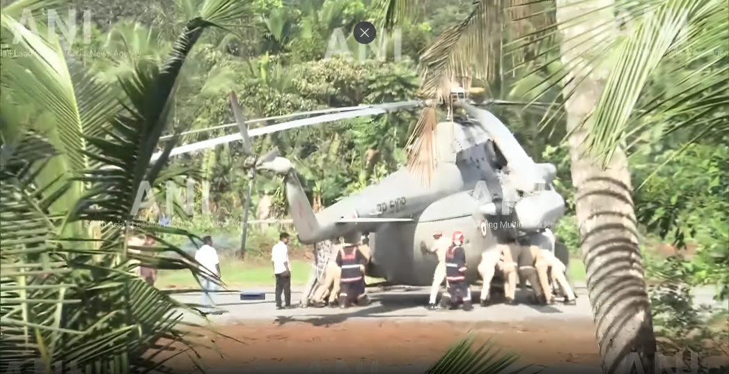 President Murmu averts disaster as helipad sinks right after her landing in Kerala