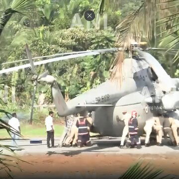 President Murmu averts disaster as helipad sinks right after her landing in Kerala