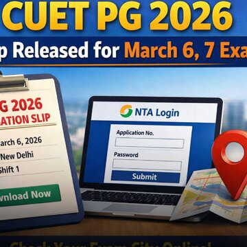 CUET PG 2026 city slip released for March 6, 7 exams; check all the details