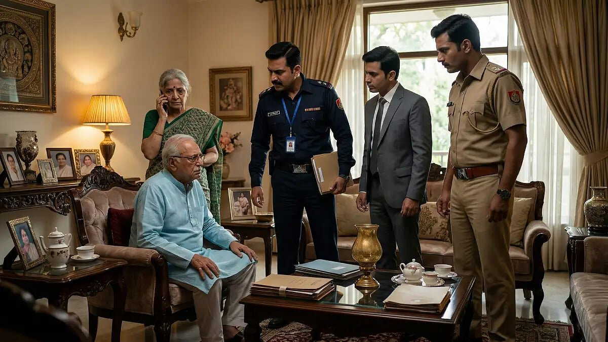 Real ED advocate exposes fake ED raid at Delhi elderly couple's home, two held