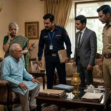 Real ED advocate exposes fake ED raid at Delhi elderly couple's home, two held