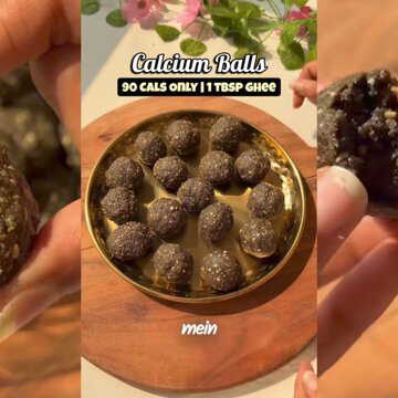 Craving desserts while staying fit? Influencer suggests 90-calorie calcium balls