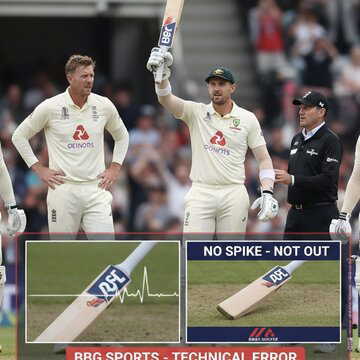Snicko error helps Alex Carey to survive;technology failure sparks Ashes controversy