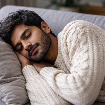 What happens to your body if you are sleeping wearing the sweater?