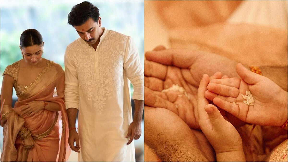 Housewarming at ₹250 crore bungalow, Alia-Ranbir showed around the interiors carrying little Raha in their arms