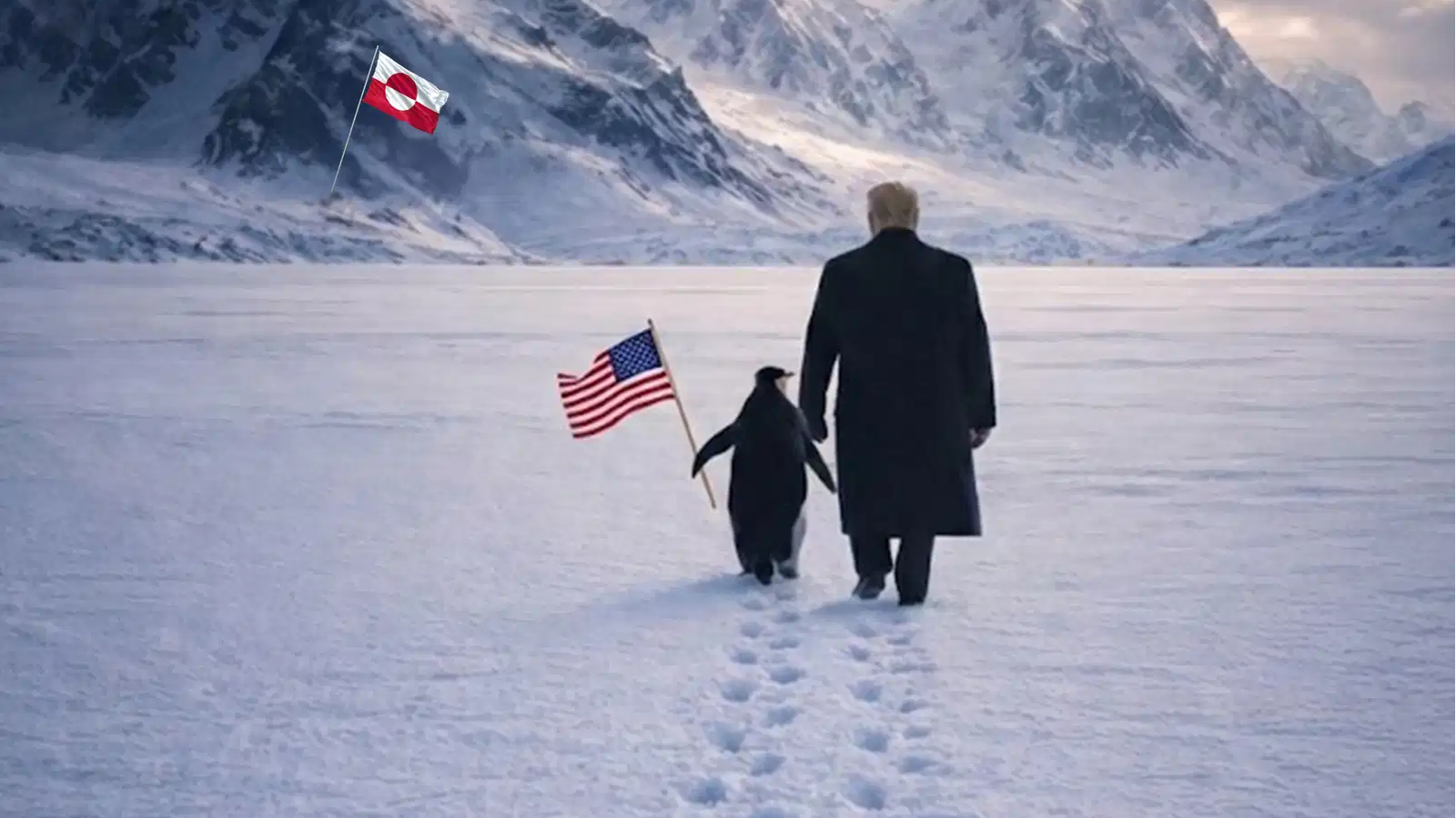 'Embrace the penguin?' Donald Trump's meme on Greenland gets fact-checked by the Internet