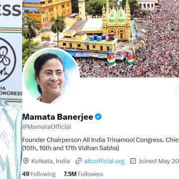 Mamata Banerjee maintains CM tag on social media handle, even after Suvendu Adhikari's oath ceremony