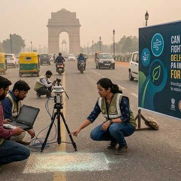 Can roads help fight pollution? Delhi partners IIT Madras for new study