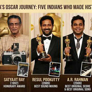 From Bhanu Athaiya to AR Rahman: The Indians who made Oscar history