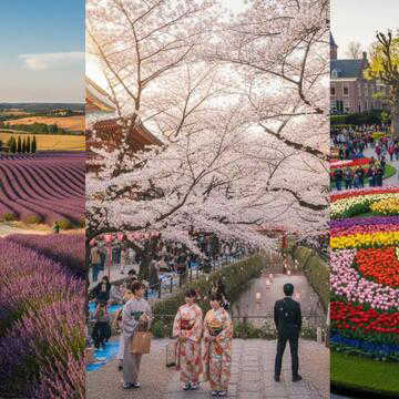 Love flowers? Here are 8 incredible places around the world made famous by their iconic blooms