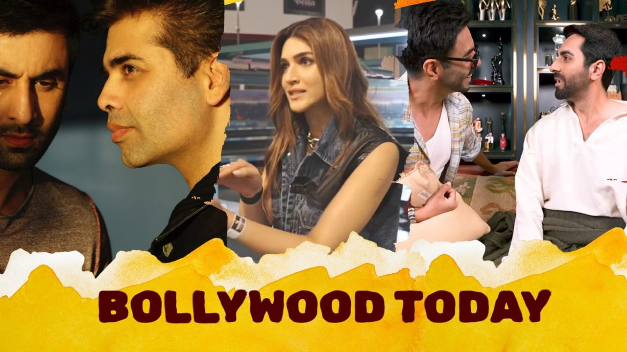 Bollywood today: Khurrana brothers’ Thamma box-office bash, Kriti Sannon’s Abu Dhabi adventure bring the Wednesday alive