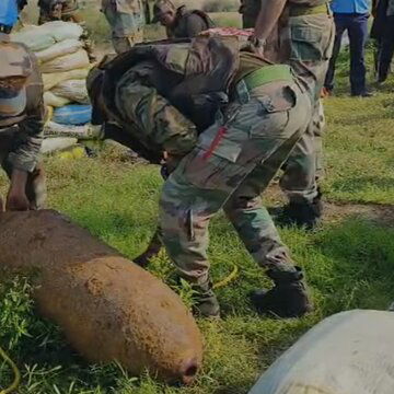 World War II bomb found in riverbank, defused by detonation in Bolpur