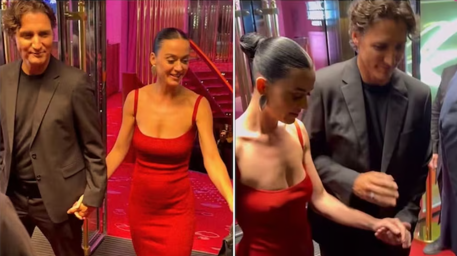Hand in hand... Katy Perry-Justin Trudeau now even closer
