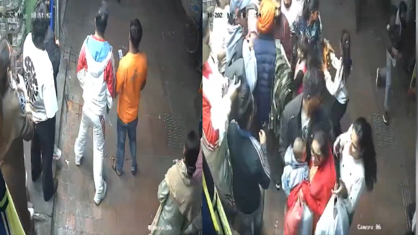 CCTV footage shows chaos moments after blast near Delhi’s Red Fort | WATCH