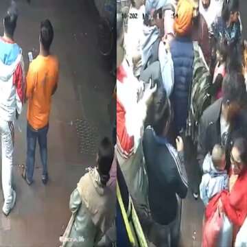 CCTV footage shows chaos moments after blast near Delhi’s Red Fort | WATCH