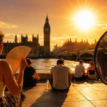Europe's early heat wave breaks records, with deaths reported in Britain and France