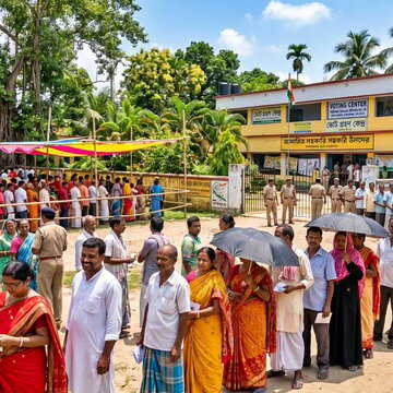 Rising heat, early votes: What’s the weather forecast for West Bengal phase 1 polling?