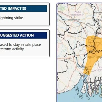 Just In: IMD issues 'Orange Alert' across parts of Kolkata, South 24 Parganas, and more - all details here