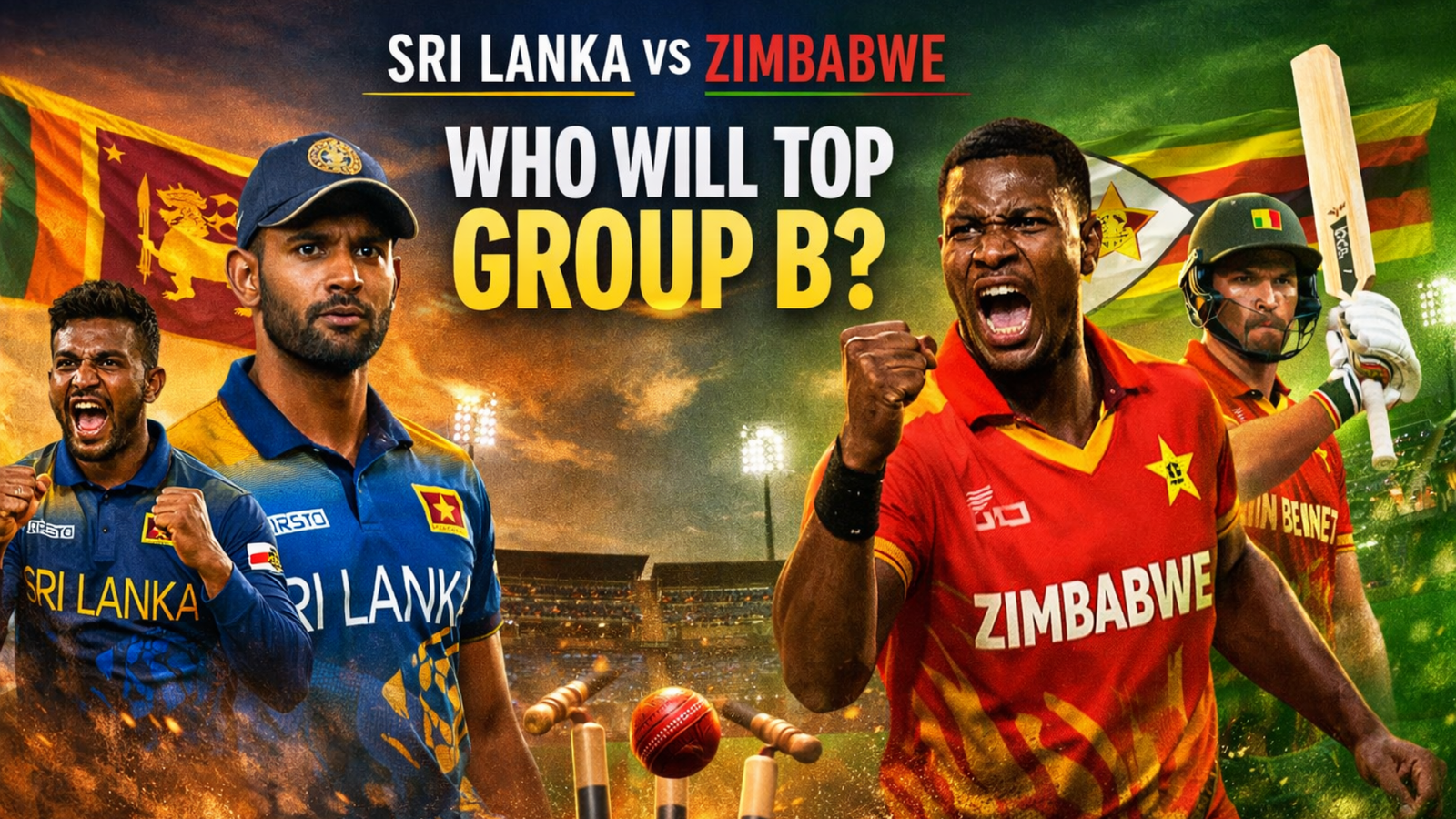 Sri Lanka vs Zimbabwe: Who will end up as the Group B leader? All you need to know