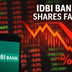 IDBI Bank shares plunge 14% as stake sale plan hits roadblock