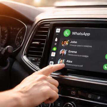 Chat, call, connect—WhatsApp's CarPlay update explained